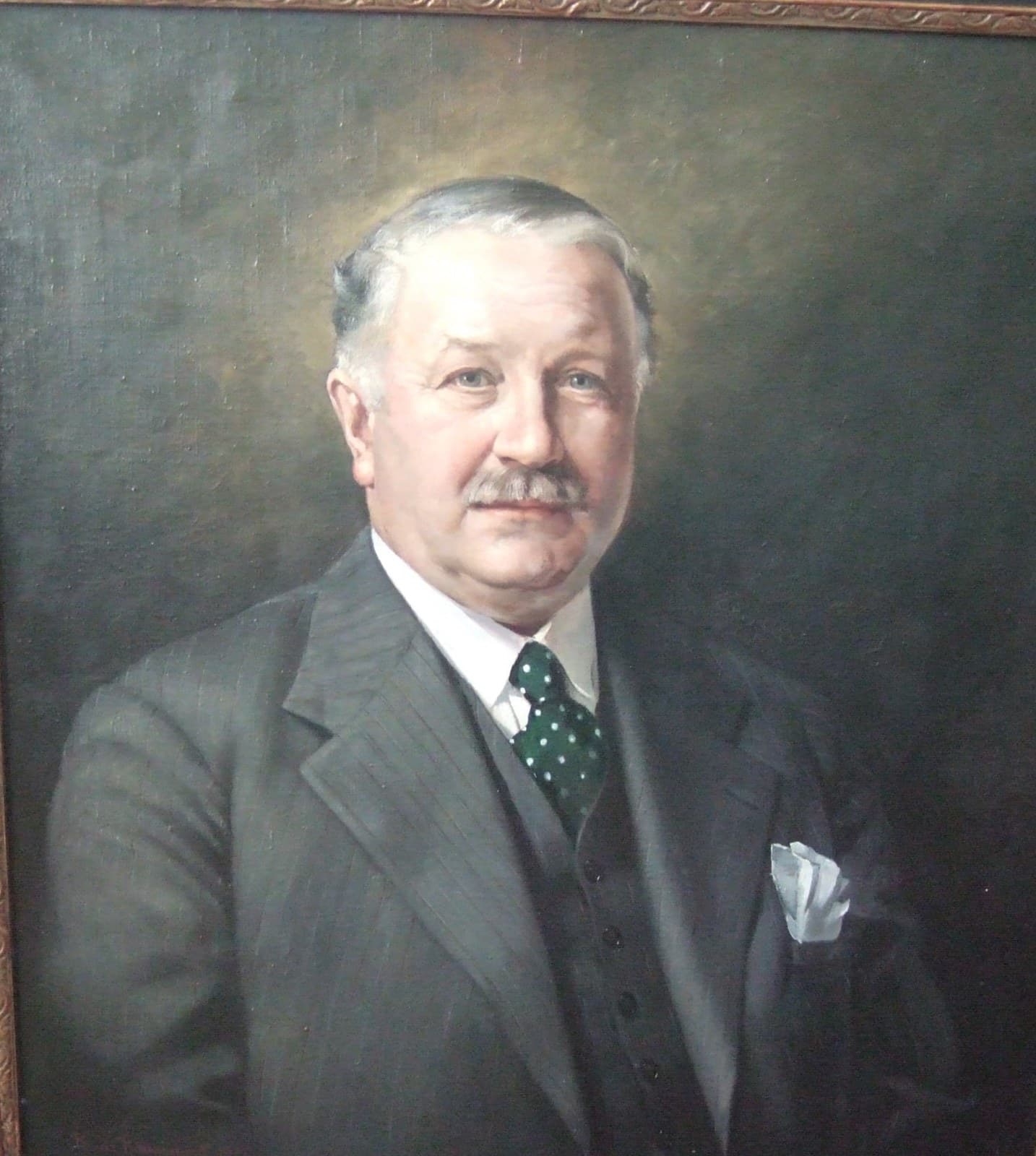 Gunnar Spångberg, porträtt i olja